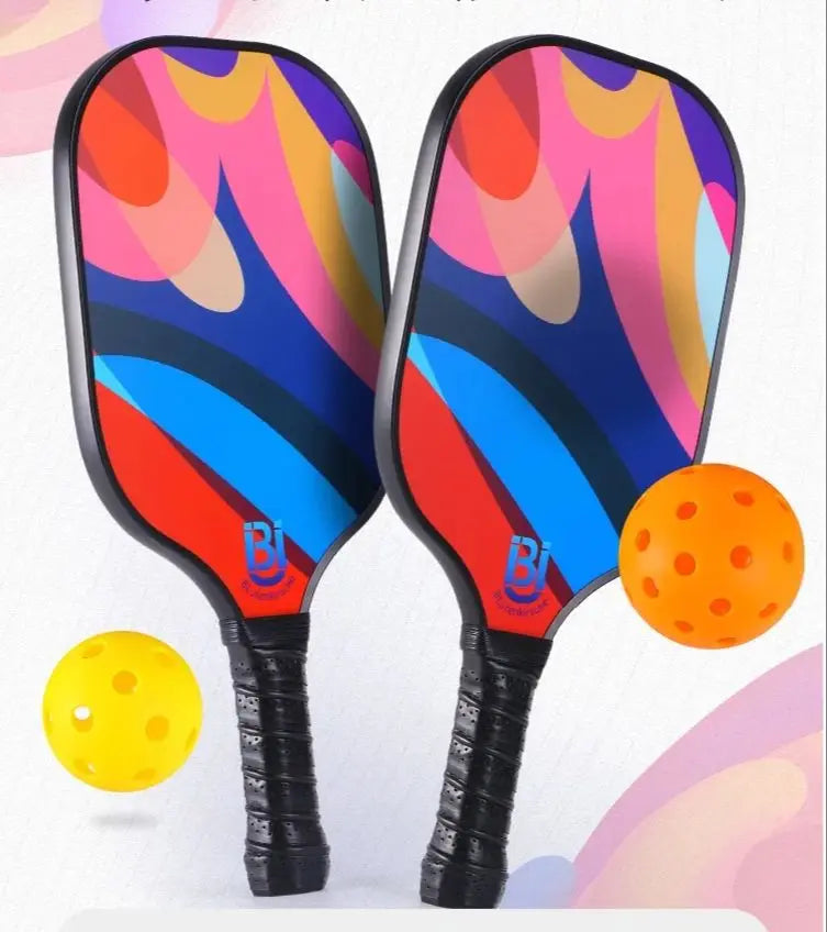 Premium Pickleball Paddle, Fiberglass Honeycomb (2 pcs)